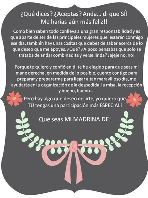 Invitaciones Para Madrinas De Honor Foro Manualidades Para Bodas