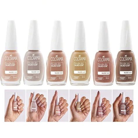 Kit Esmalte Colorama Nude Na Sua Cor SHEIN Brasil