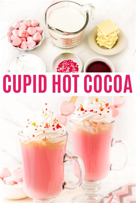 Cupid Cocoa Pink Hot Chocolate Life Is Sweeter By Design