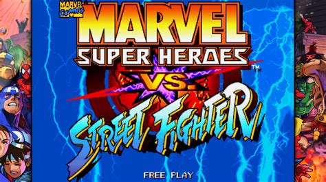 Marvel Super Heroes Street Fighter - Marvel Super Heroes vs. Street Fighter | Marvel vs. Capcom Fighting ...