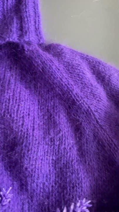 Свитер из Ангоры. Какой же он мягкий и пушистый! Нежный как облачко 💙💙💙 ...