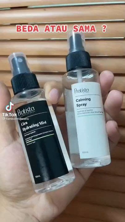 Pratista Calming Spray Pratista Cica Hydrating Mist Pratista Lazada