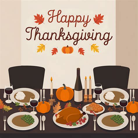 Free Thanksgiving Table Setting