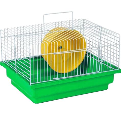 Gaiola Para Transporte De Hamster E Pequenos Roedores Verde No Shoptime