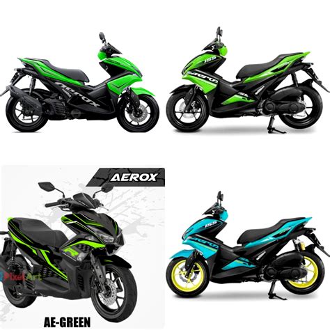 Pilihan Warna Aerox Tosca Tampil Keren Dengan Motor Matik Sporty