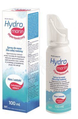 Hydromarin Hipertoniczny Spray Do Nosa Na Dro No Nosa W Przebiegu