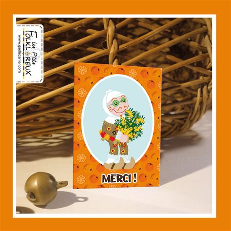 Carton Mimosa Les P Tits Folkloreux