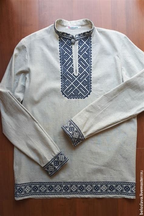 Рубаха в русском стиле в интернет-магазине Ярмарка Мастеров по цене ...