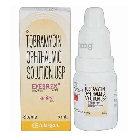 Tobramycin Ophthalmic Solution Usp Ml At Rs Piece In Mumbai