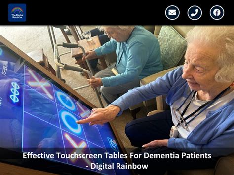 Ppt Effective Touchscreen Tables For Dementia Patients Digital