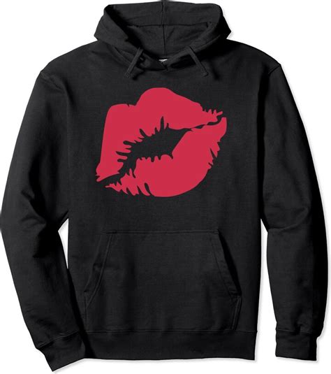 Lucious Red Lips Made For Kissing Red Hot Lips Kissing Lips In Love With Valentine Pullover