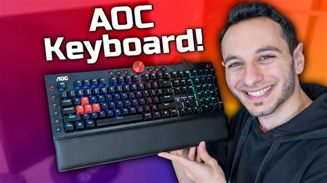 Aoc Agon Agk Review Best Rgb Gaming Keyboard Youtube