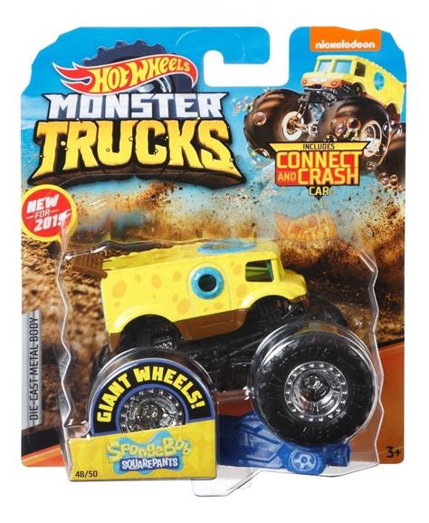 Buy Hot Wheels Monster Trucks Sponge Bob Gbt