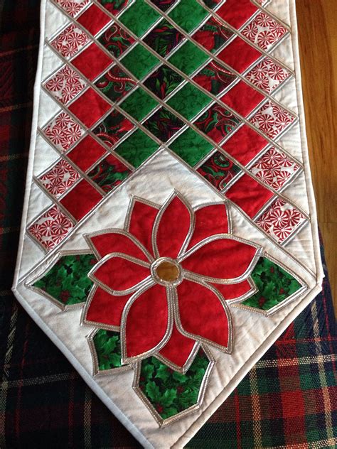 Printable Quilted Christmas Table Runner Patterns Free Easy Printable