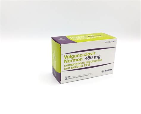 Valganciclovir Normon 450 Mg Comprimidos Recubiertos Con Pelicula Efg