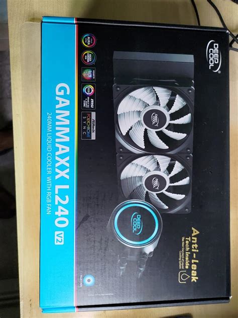 Gammaxx L240 v2 AIO cooler, Computers & Tech, Parts & Accessories ...