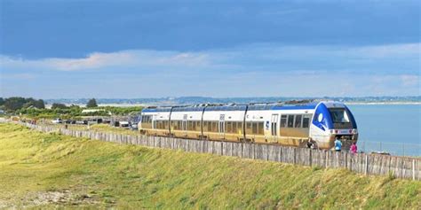 Déplacement entre Auray et Quiberon Le train plébiscité