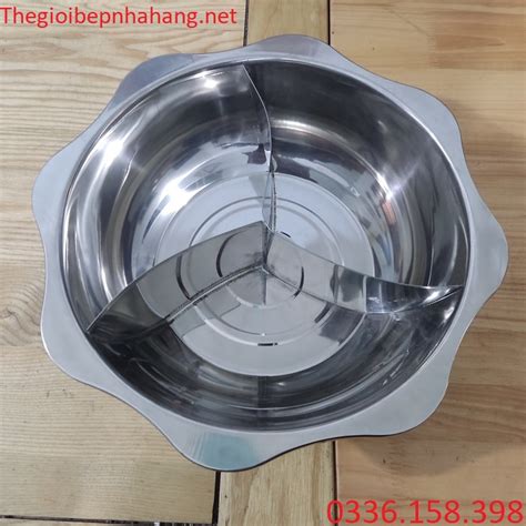Compartment Pot Compartment Stainless Steel Hot Pot Compartment Round Hot Pot Stove