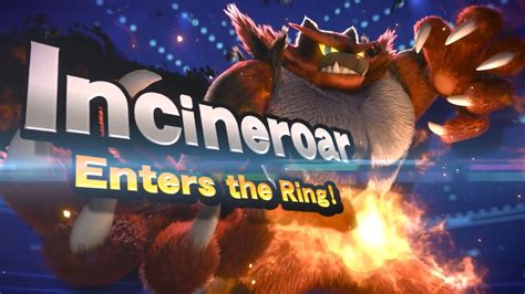 Incineroar announced for Super Smash Bros. Ultimate