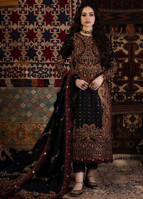 Kashmiri Taanka By Asim Jofa Embroidered Twill Suits Unstitched Piece