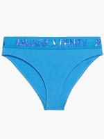 Forever Savage High Leg Bikini In Blue Savage X Fenty Uk United Kingdom