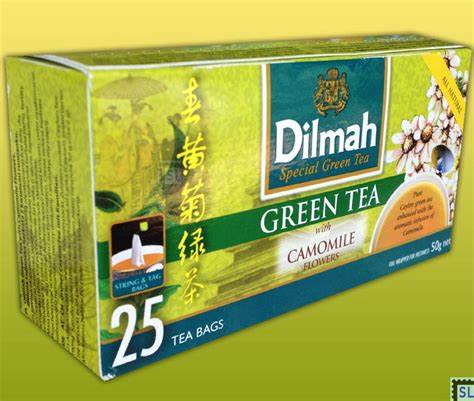 Buy Ceylon Tea Dilmah Green Tea In Camomile Cardamom Cinnamon