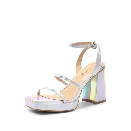 Women S Nude Chunky Heels Dream Pairs