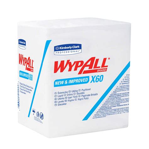 Wypall® X60 14 Fold Reusable Cloth 125 X 12 White Florida