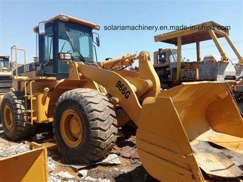 Used Heavy Caterpilar 966g Wheel Loader China Wheel Loader And Loaders