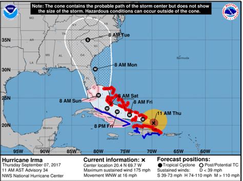 Fort Myers Hurricane Irma: Forecast & Path for Sept. 7