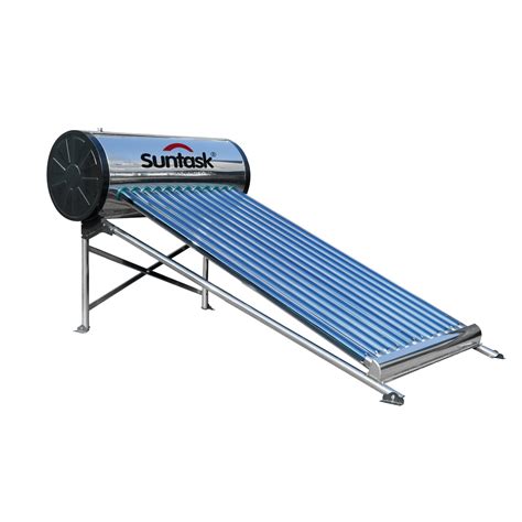 Suntask Stx Stainless Steel Non Pressure Solar Geysers With Fast