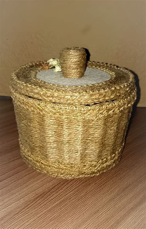 Корзиночка из жгута