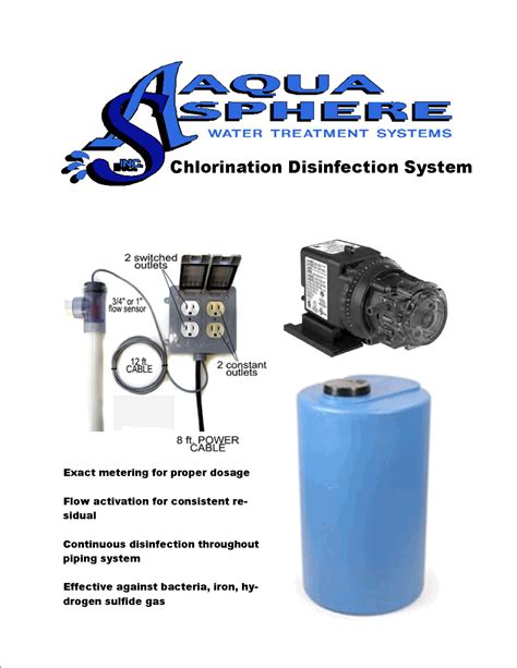 Chlorination System Aqua Sphere 512 756 7710