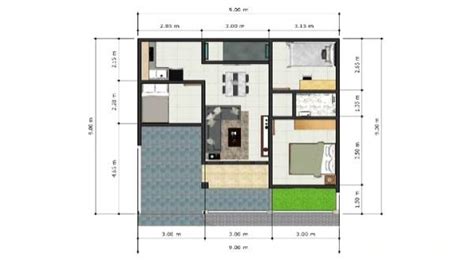 desain rumah  kombinasi kecil  efisien  nyaman jasa