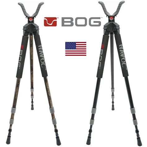 Опора-тренога для оружия во время стрельбы BOG Havoc TriPod
