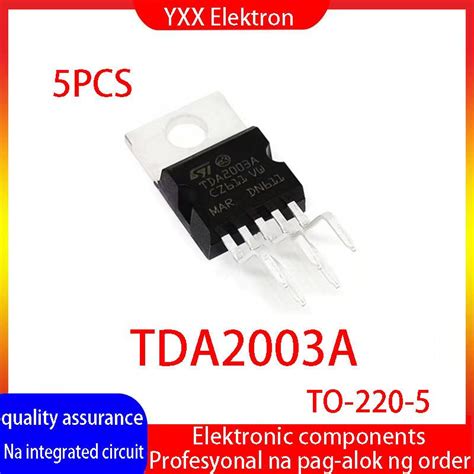 5PCS New Original TDA2003AV TDA2003A TDA2003 Audio Amplifier Chip IC