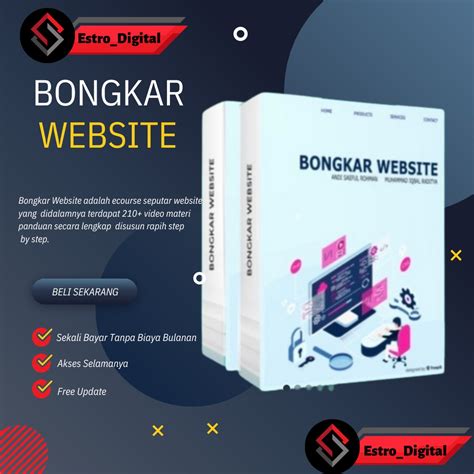 Jual KELAS MAHIR WEBSITE Menjadi Ahli Website Terlengkap Shopee