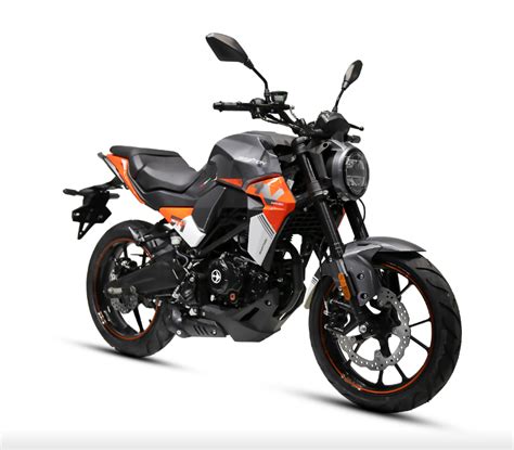 MOTOCYKL CM BARTON NAKED KOLOR GRAFITOWO POMARAŃCZOWY Salon kółka