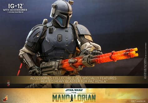 IG With Accessories The Mandalorian Star Wars Hot Toys Collectibles Scale Action Figure