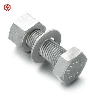 M50 Galvanized Bolts Grade 8 8 10 9 High Strength Hex Bolt And Nut