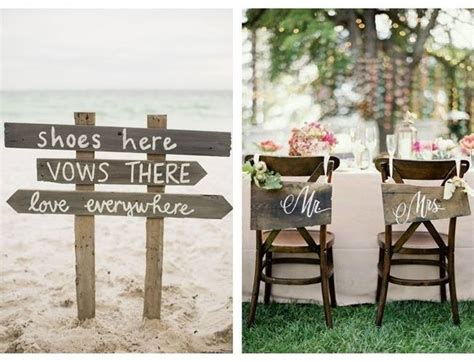 16 Awesome Rustic Wedding Signs - Sweet Violet Bride