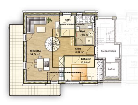 FBW Beispiel DG Wohnung Vogel Bau GmbH