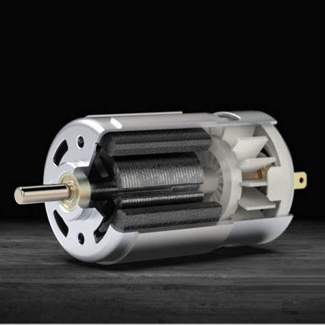 Dc Electric Motor Type1 3d Model 35 3ds Free3d