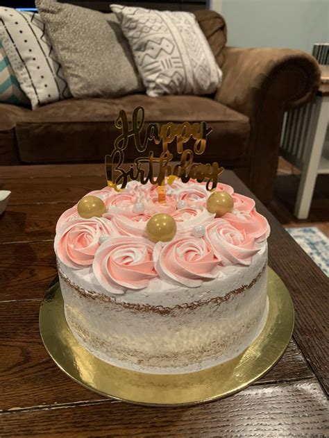 Delicious Naked Birthday Cake