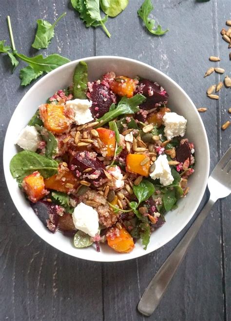 Roast Pumpkin Quinoa Salad With Feta My Gorgeous Recipes