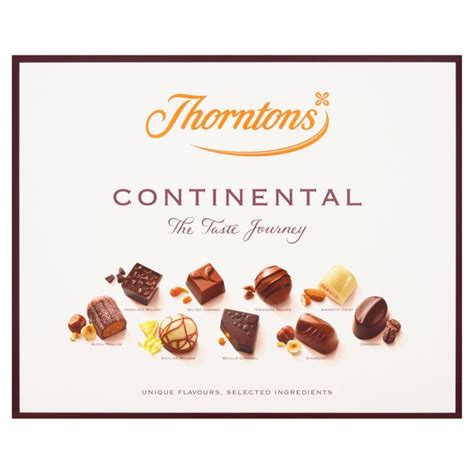 Thorntons Continental Large T Box 454g Ocado