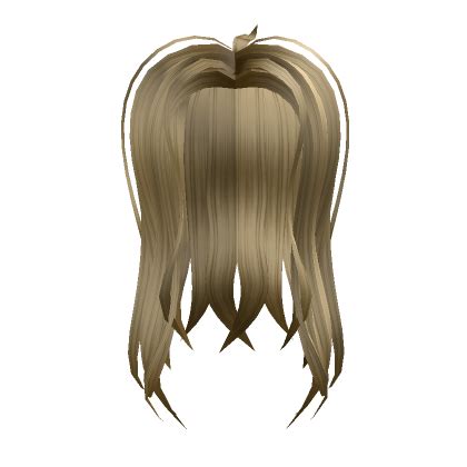 Wavy Girl Hair Blonde Roblox