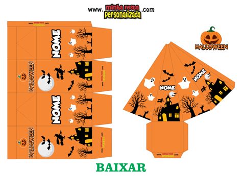 Kit Festa Halloween Completo Pronto Para Imprimir