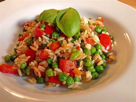 Vegetarische Reis Gemüsepfanne Chefkoch