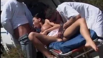 Public Threesome Porn